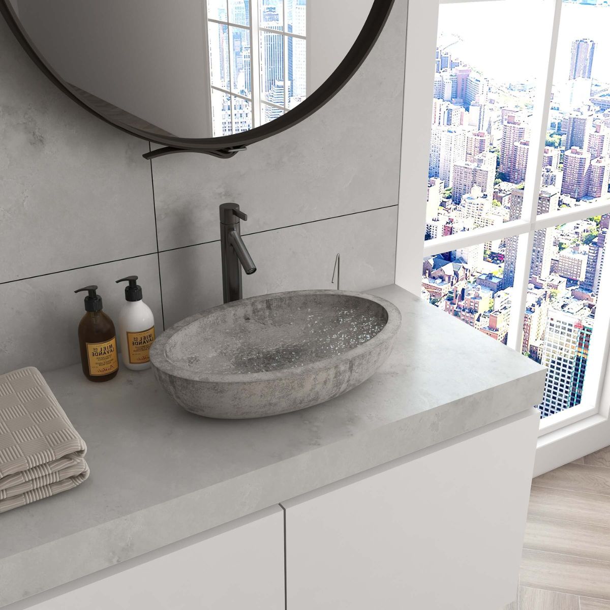 Arctic Tundra - Zero Silica Stone Benchtop