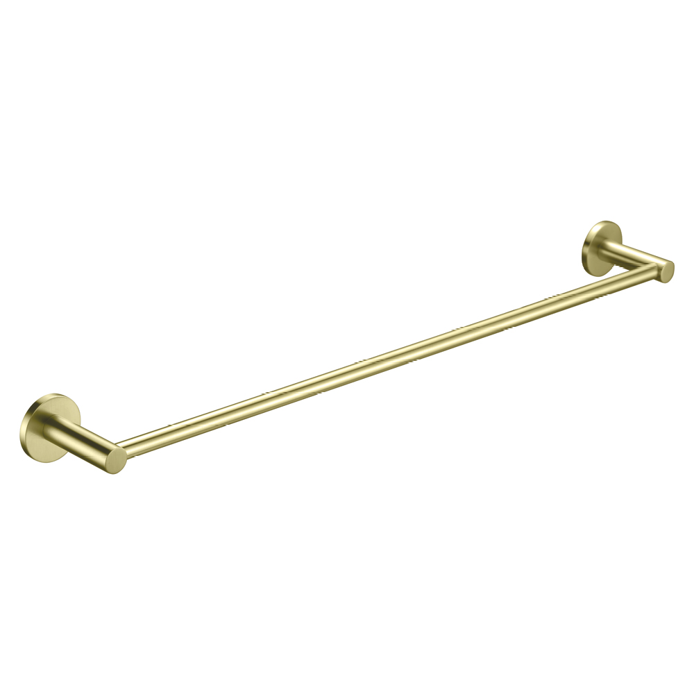 Mica - French Gold 800mm Single Towel Rail