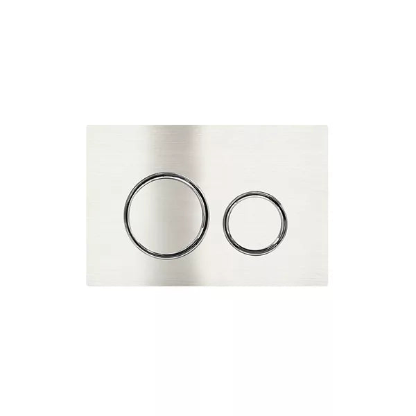 Sigma21 - Brushed Nickel Dual Flush Plates for Geberit Cistern