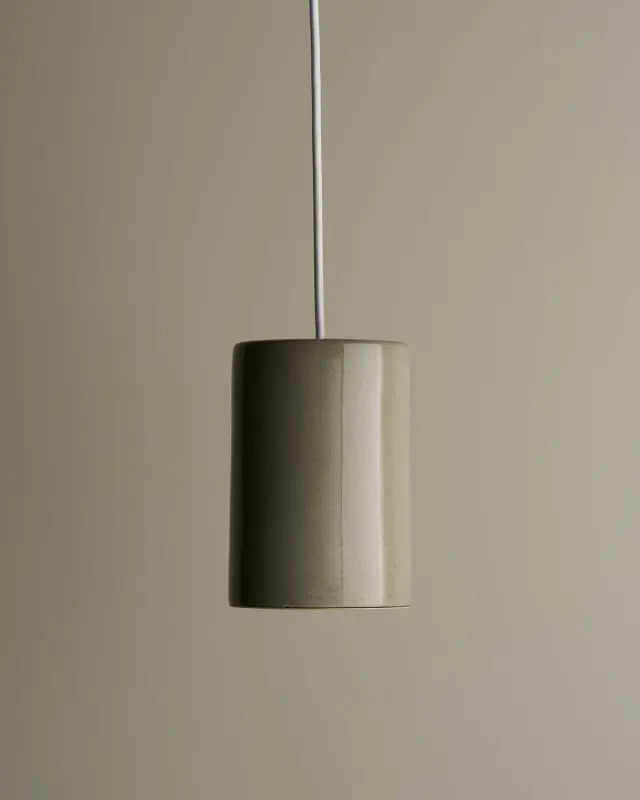 Large Cylinder Pendant - Saltbush