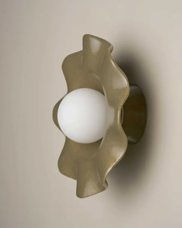 Pearl Wall Sconce - Olive