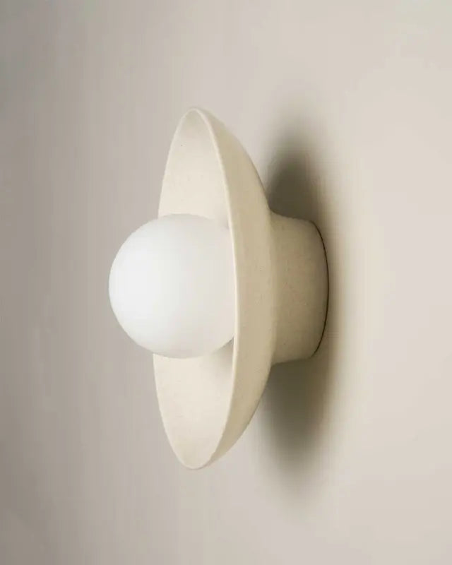 Dish Wall Sconce - Poppyseed
