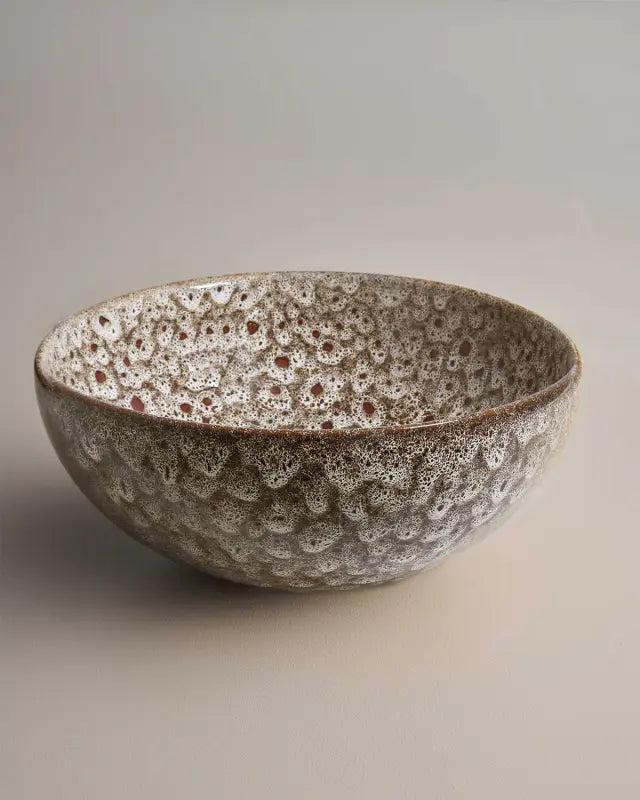 Clay 340 - Dish Hand Basin/White Ochre