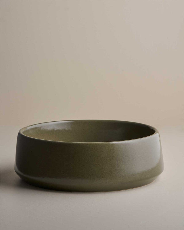 Kiln 360 - Round Hand Basin/Olive