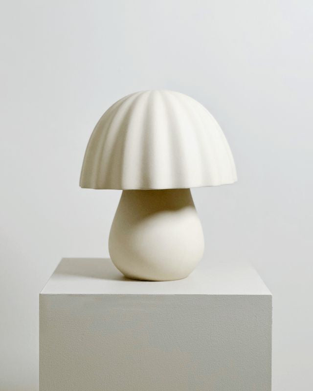 Periwinkle Table Lamp - Bone