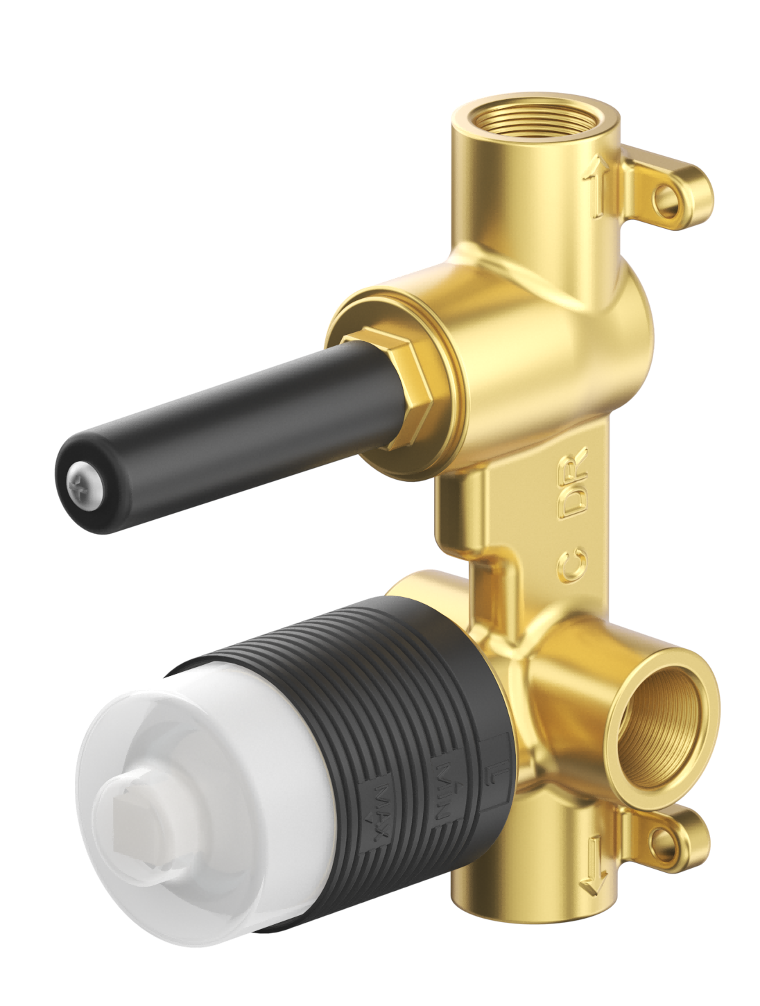 Lantra, Kaza, Eleniko - Shower Mixer Diverter - BODY ONLY