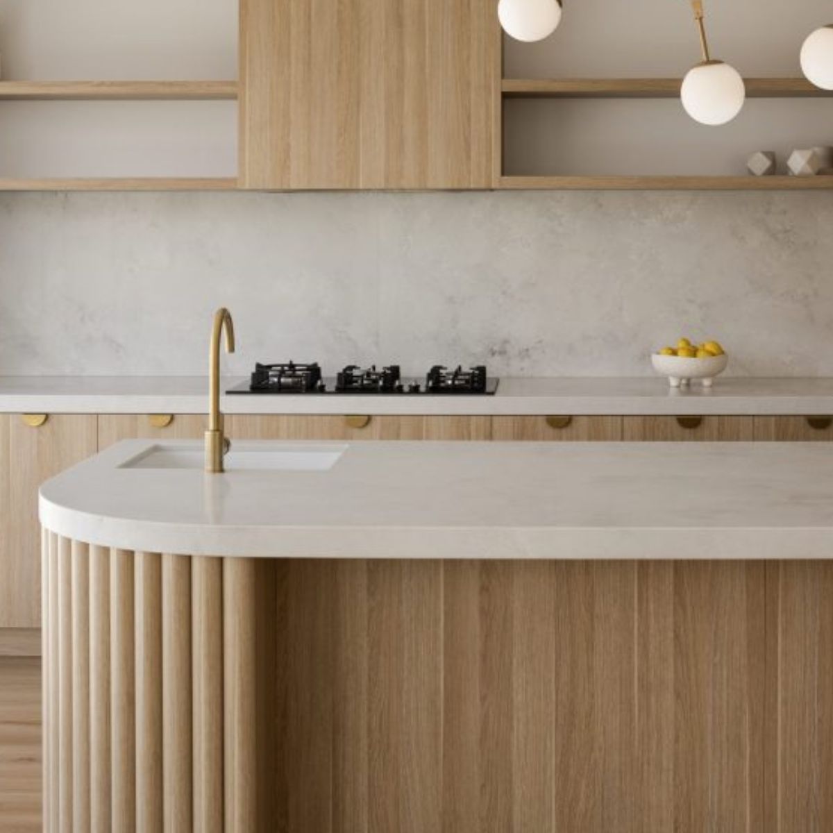 Arctic Tundra - Zero Silica Stone Benchtop