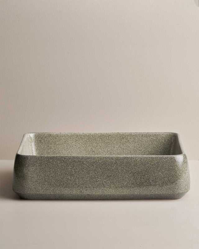 Kiln 515 - Rectangular Hand Basin/Rivergum