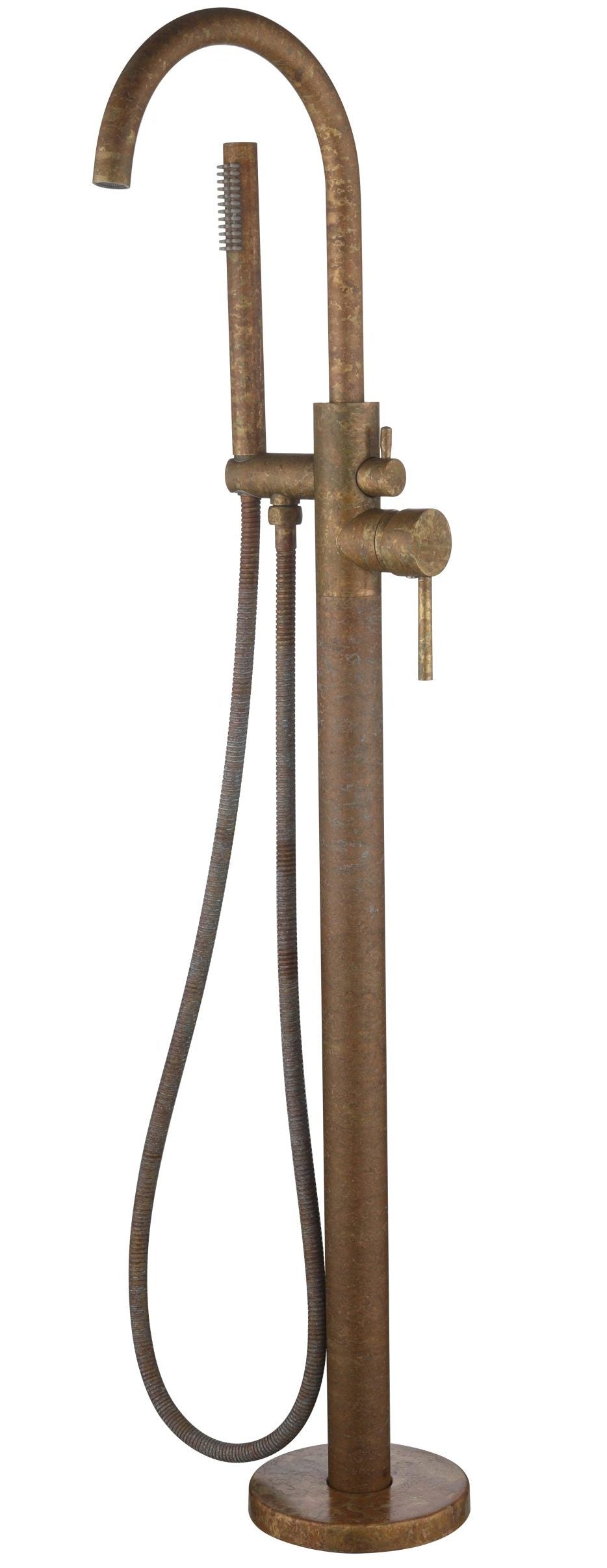 LVB Mica - Freestanding Bath Mixer with Hand Shower