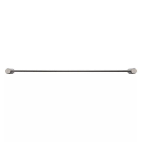 Mica - 800mm Brushed Nickel Fluted Double Towel Rail