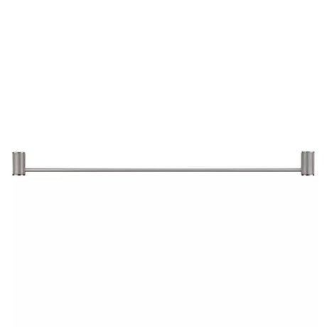 Mica - 800mm Brushed Nickel Fluted Single Towel Rail