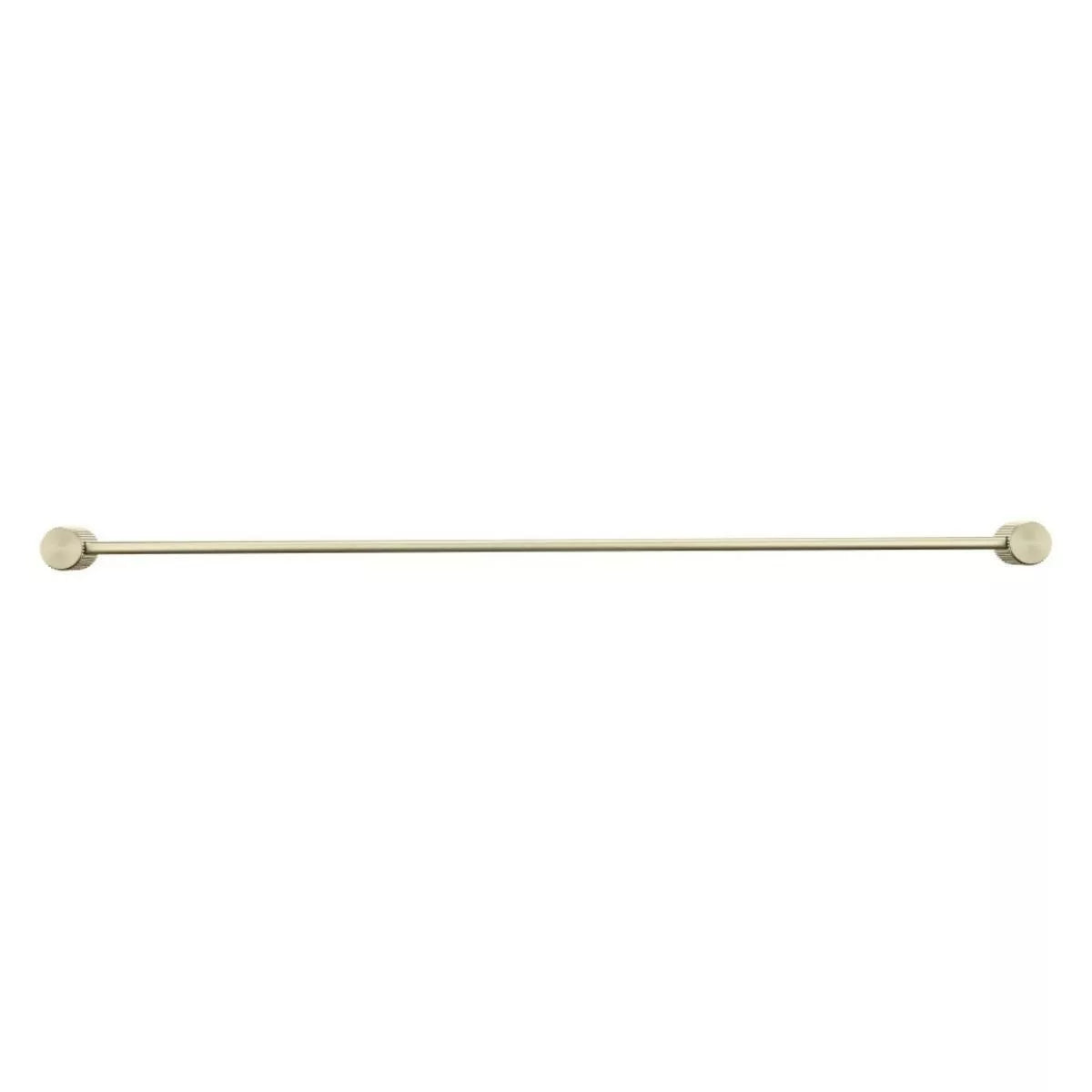 Mica - 800mm French Gold Fluted Single Towel Rail