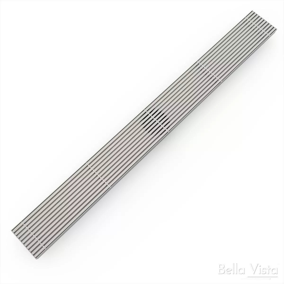 Shower Grate - 600mm Linear Pattern Stainless Steel