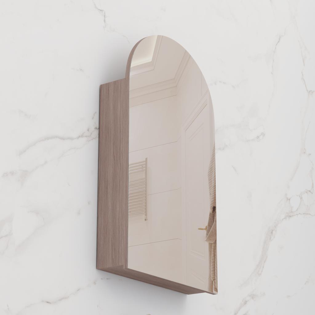 Arka - 500mm Urban Oak Shaving Cabinet