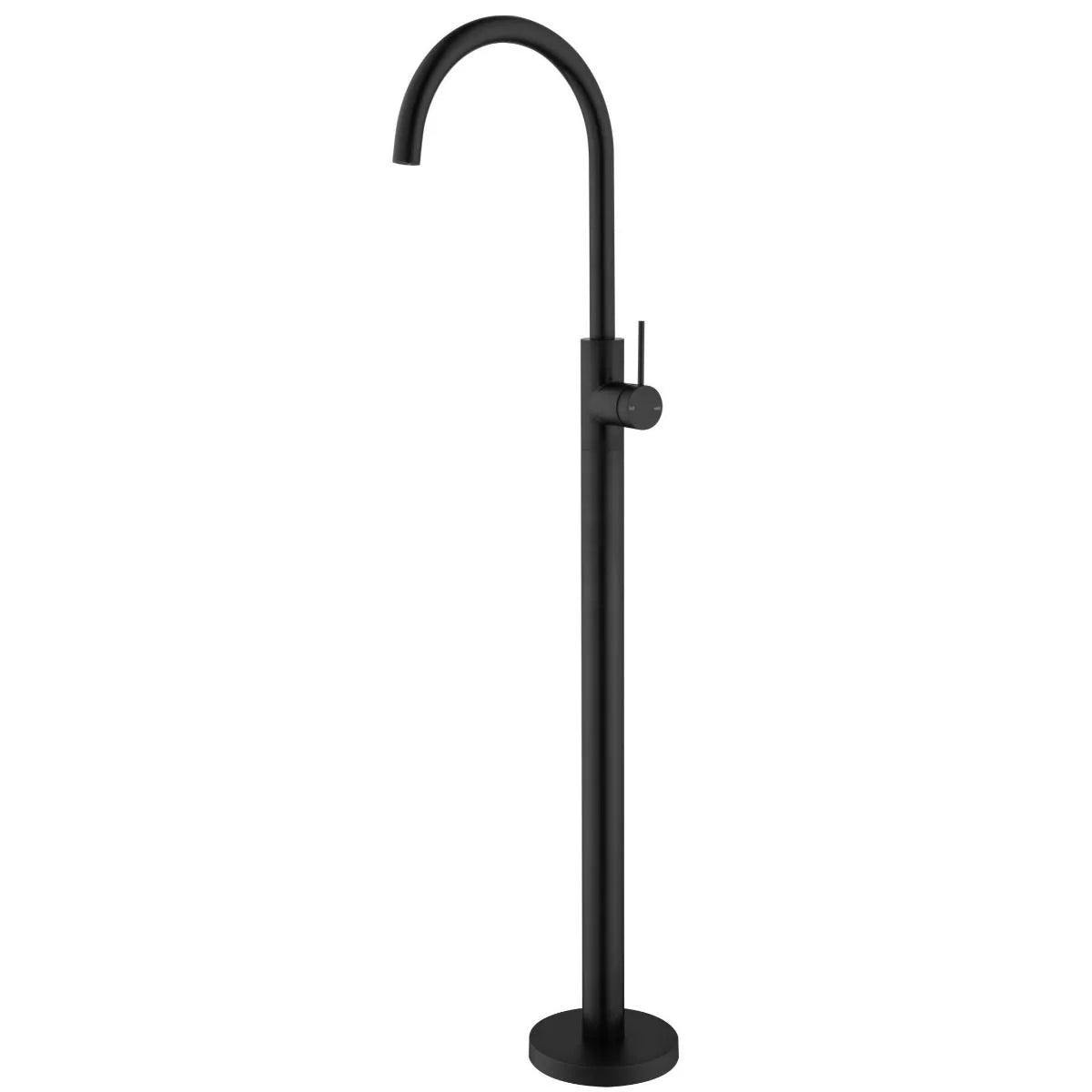 Mica - Matte Black Freestanding Bath Spout and Mixer