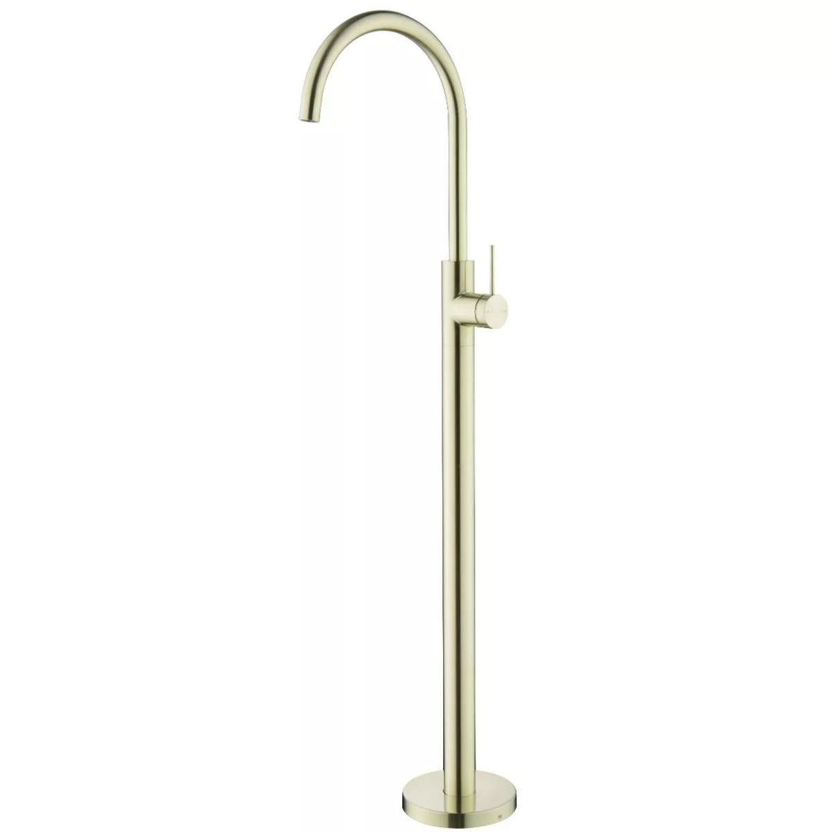 Mica - French Gold Freestanding Bath Spout and Mixer