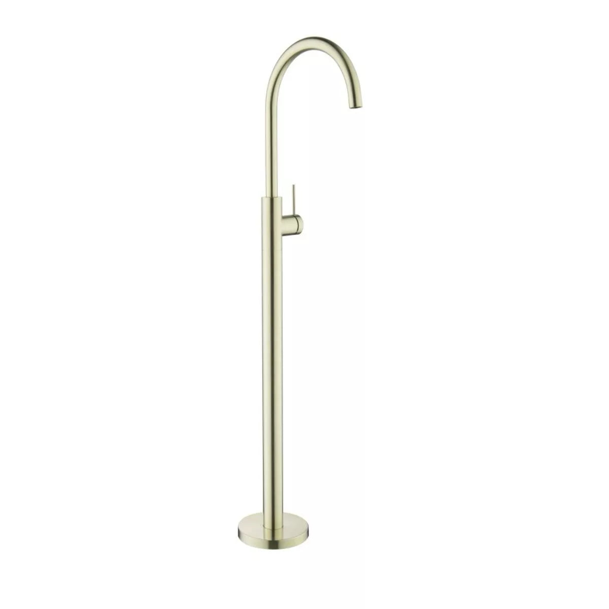 Mica - French Gold Freestanding Bath Spout and Mixer