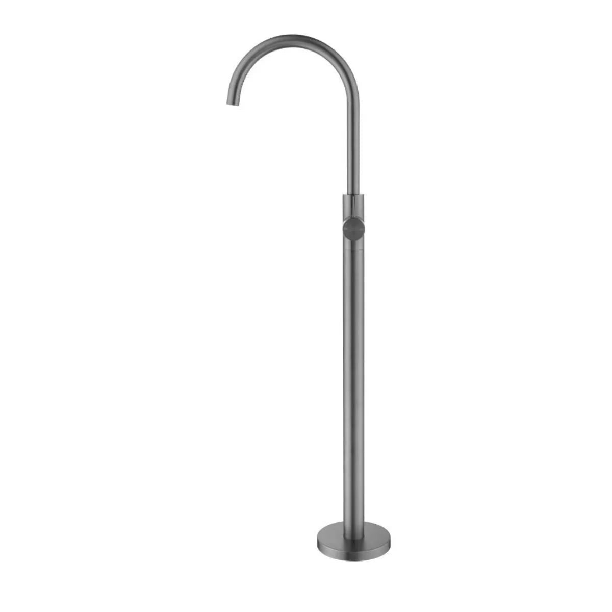 Mica - Gunmetal Freestanding Bath Spout and Mixer