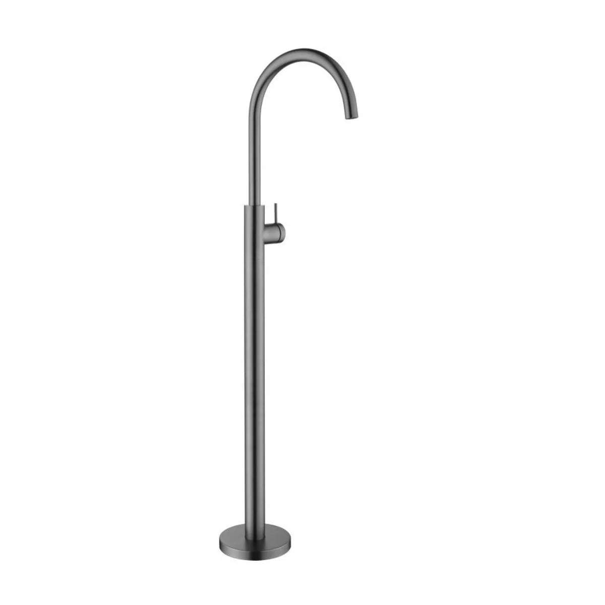 Mica - Gunmetal Freestanding Bath Spout and Mixer