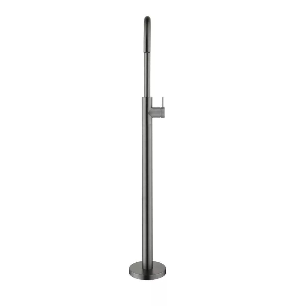 Mica - Gunmetal Freestanding Bath Spout and Mixer