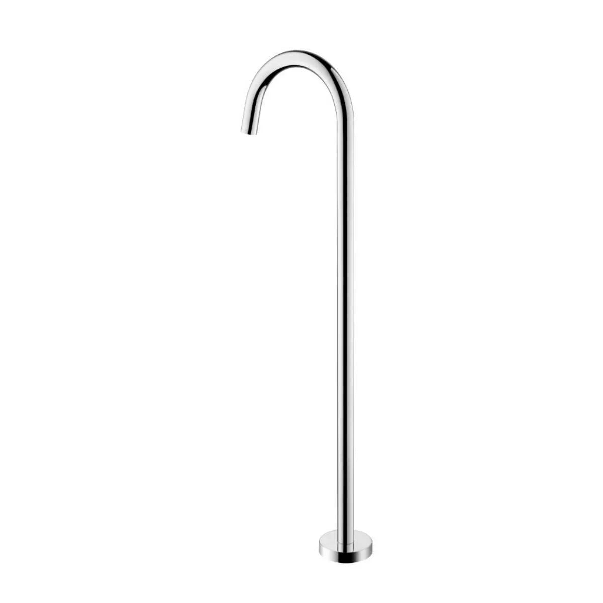 Mica - Polished Chrome Freestanding Bath Spout