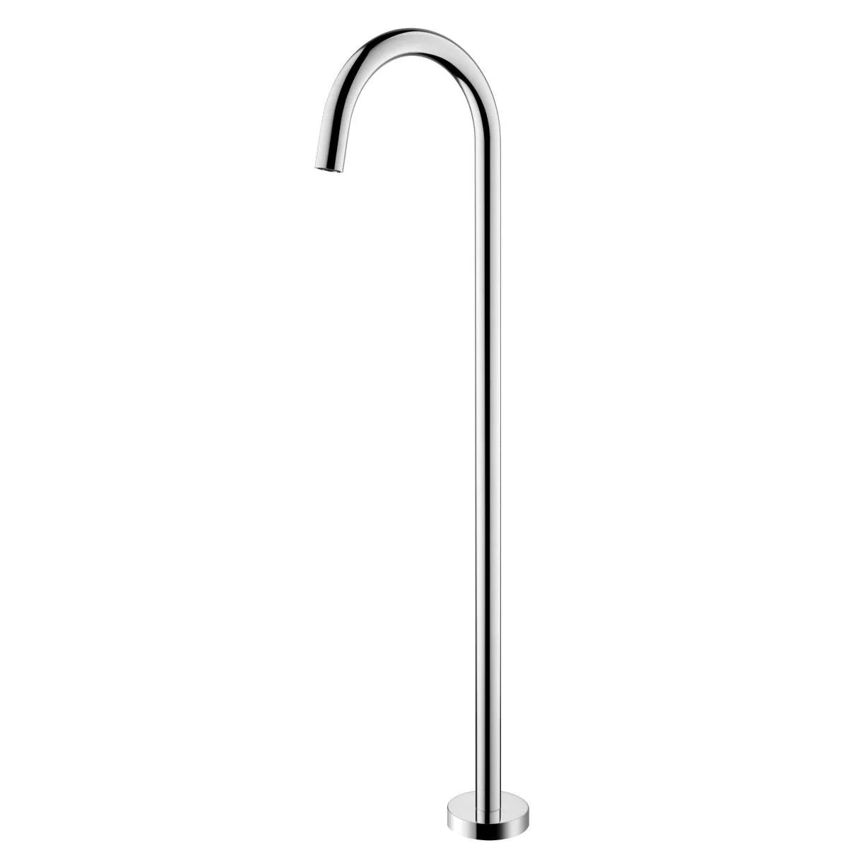 Mica - Polished Chrome Freestanding Bath Spout
