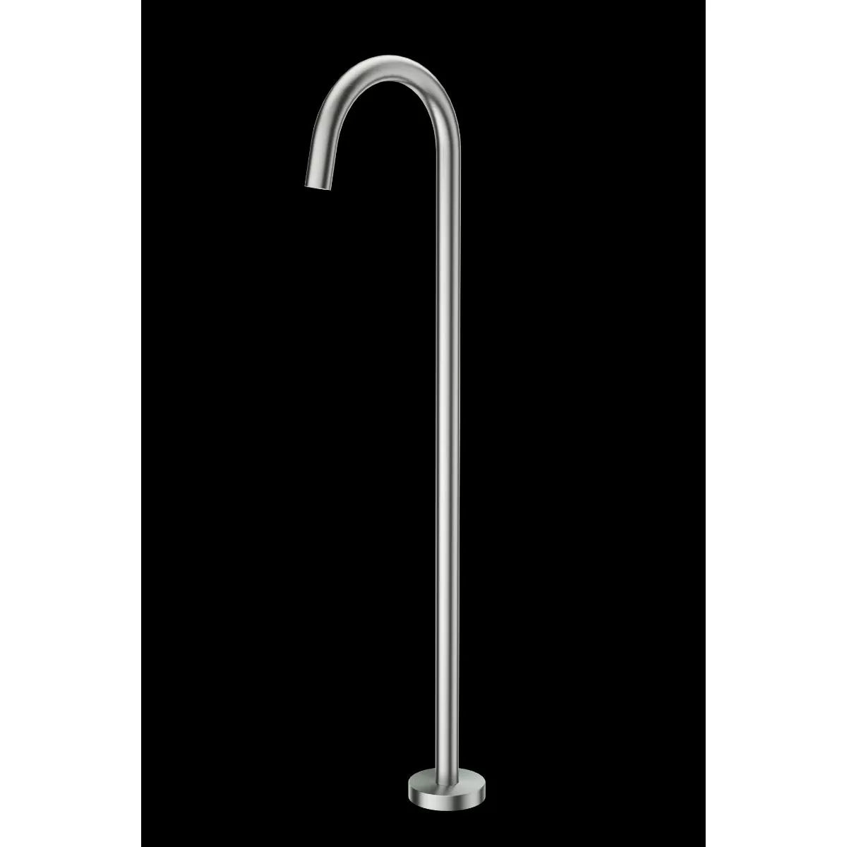 Mica - Brushed Nickel Freestanding Bath Spout