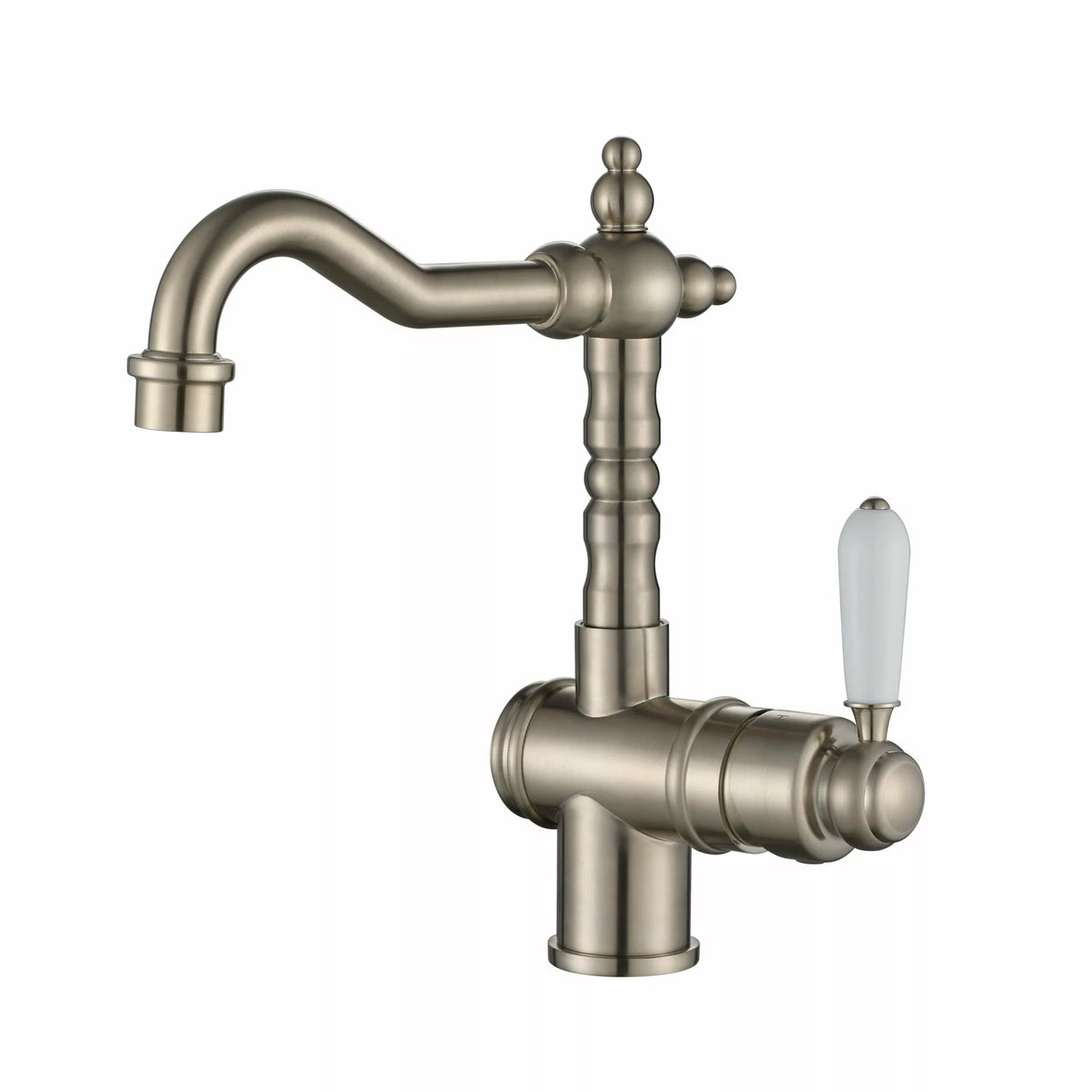 Bordeaux - Brushed Nickel Tall Basin Mixer