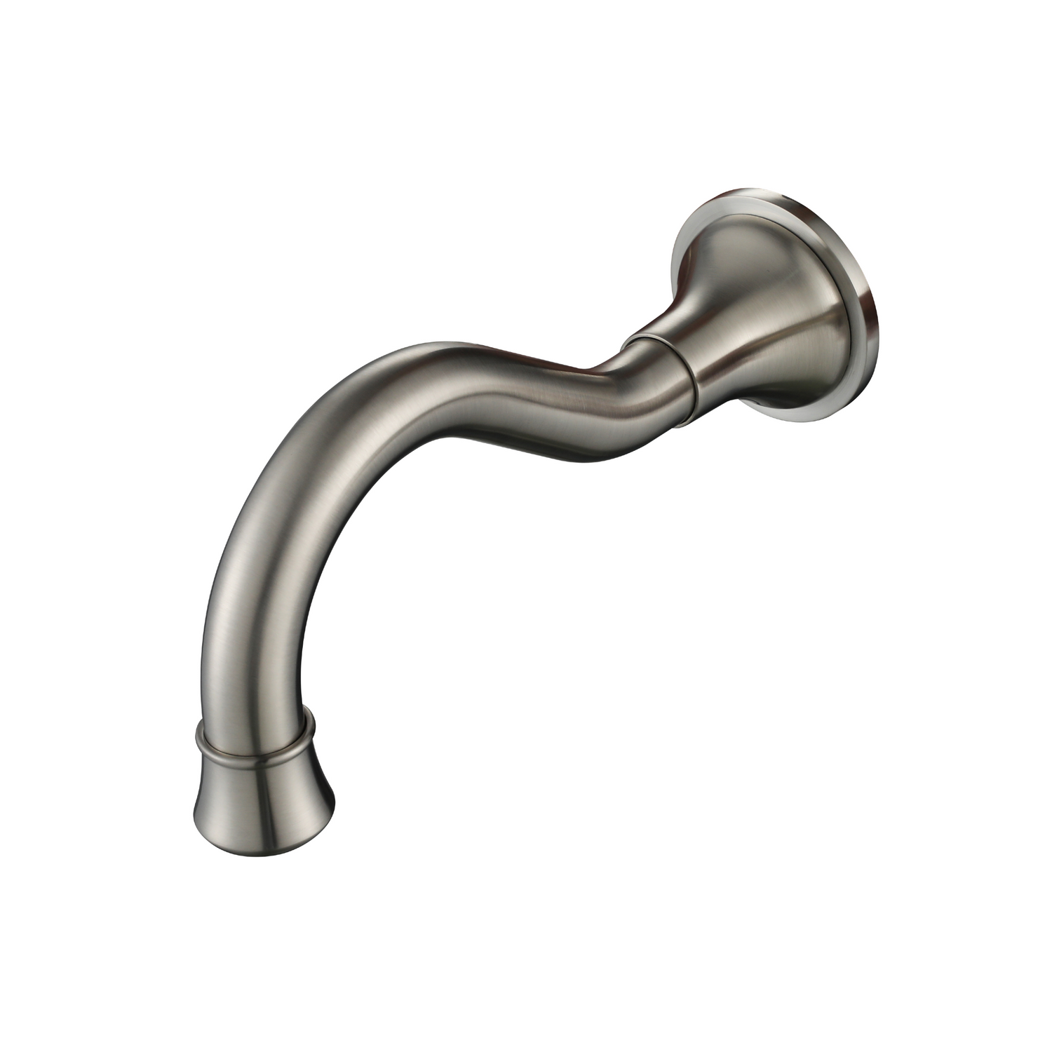 Bordeaux - Brushed Nickel 200mm Bath Spout