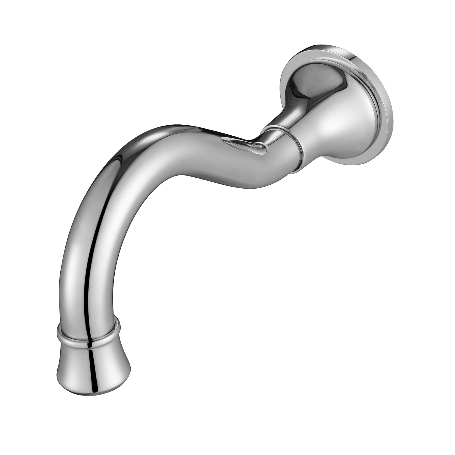 Bordeaux - Polished Chrome 200mm Bath Spout