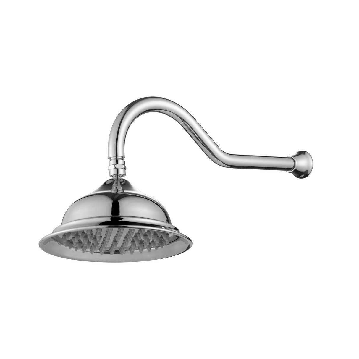 Bordeaux - Polished Chrome Shower Arm w Overhead Shower
