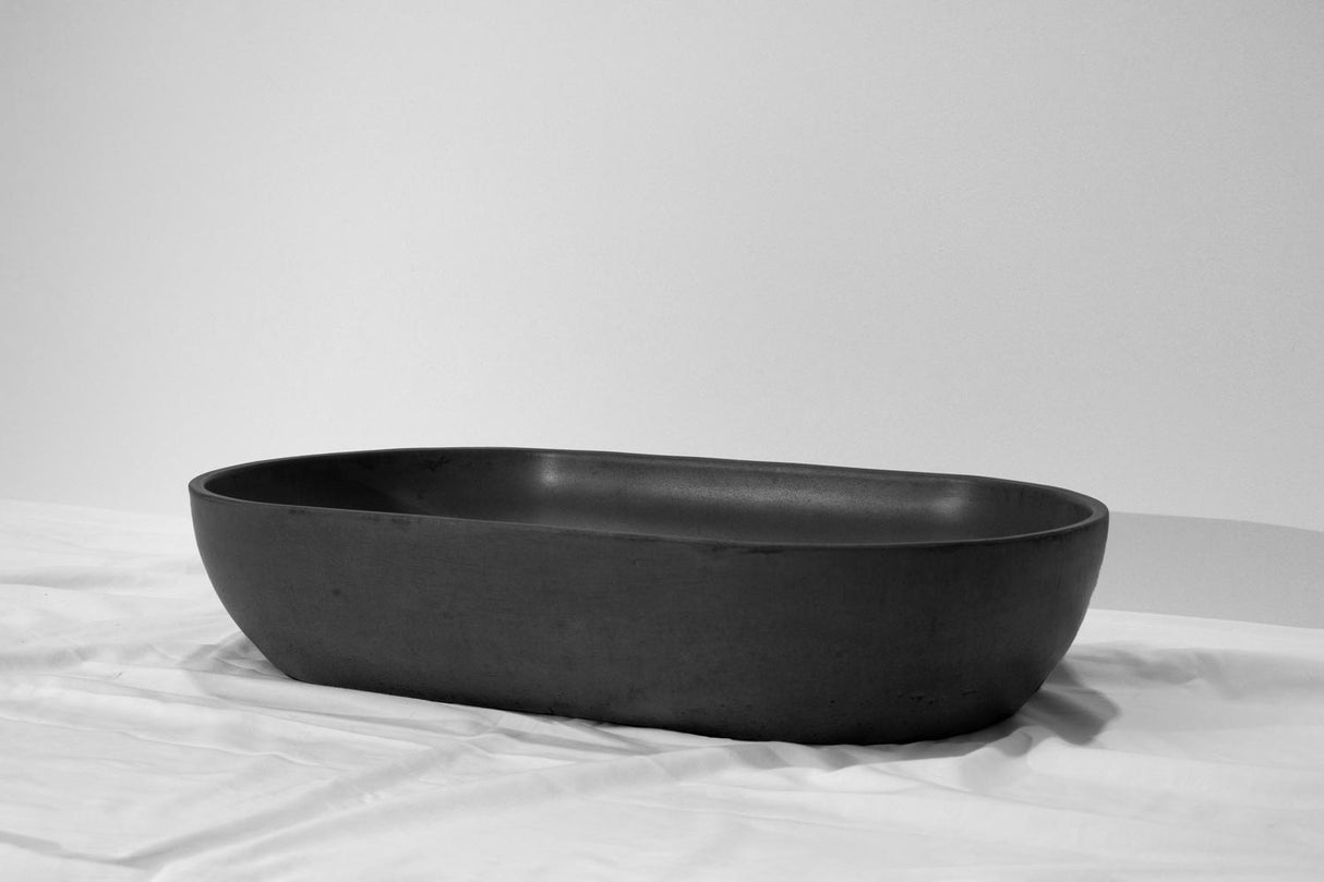 Ark Concrete Basin - 600x320x120mm Coal