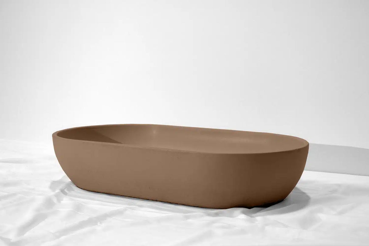 Ark Concrete Basin - 600x320x120mm Dune