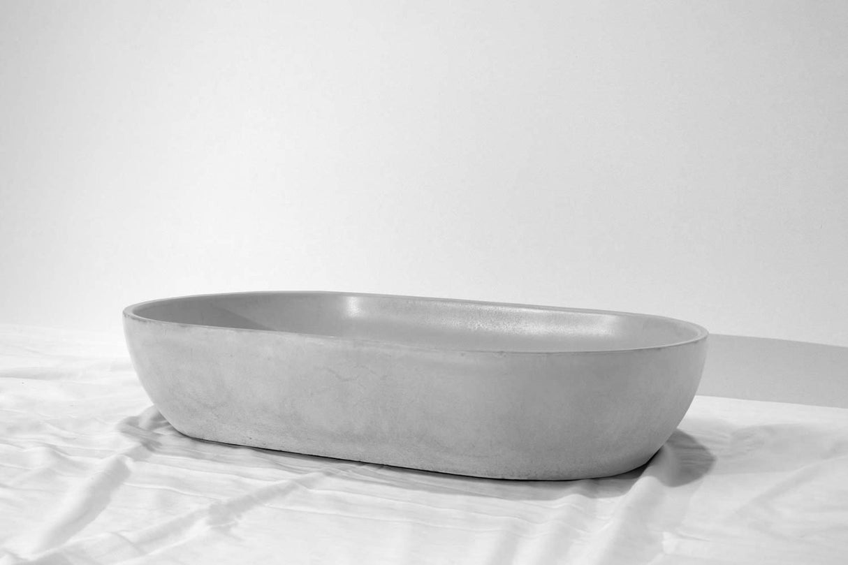 Ark Concrete Basin - 600x320x120mm Grey