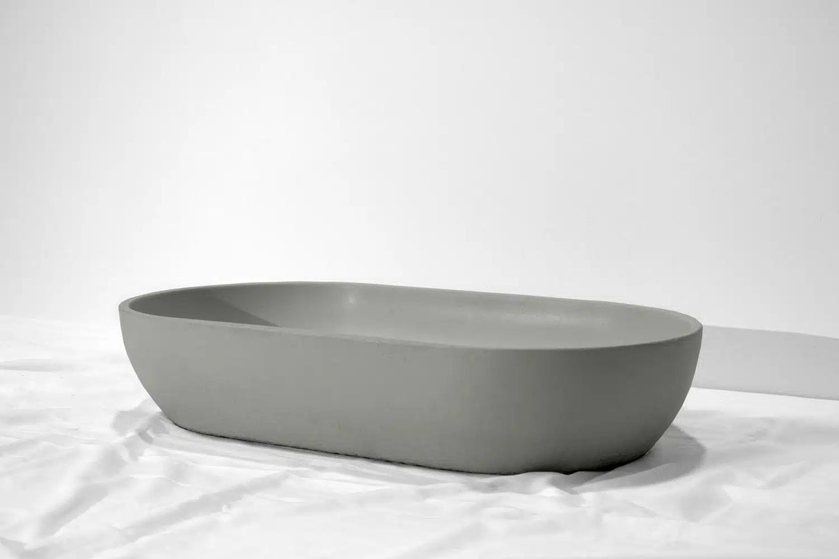 Ark Concrete Basin - 600x320x120mm Gumleaf