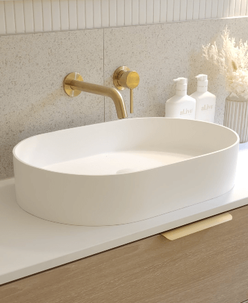 Arial - Gloss White Ceramic Basin
400x340x145mm