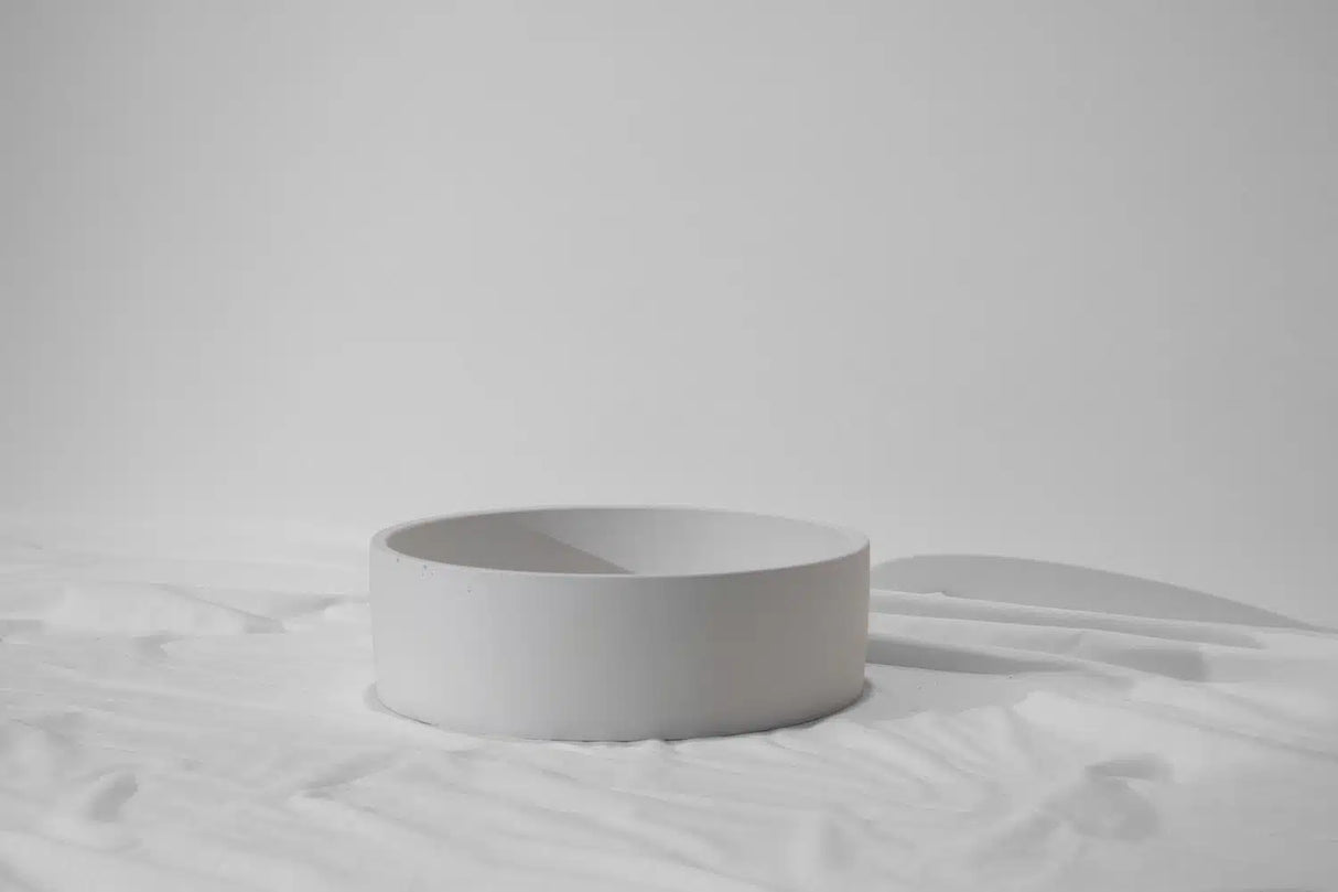 Mini Orb Concrete Basin - Ø300x100mm, Cloud