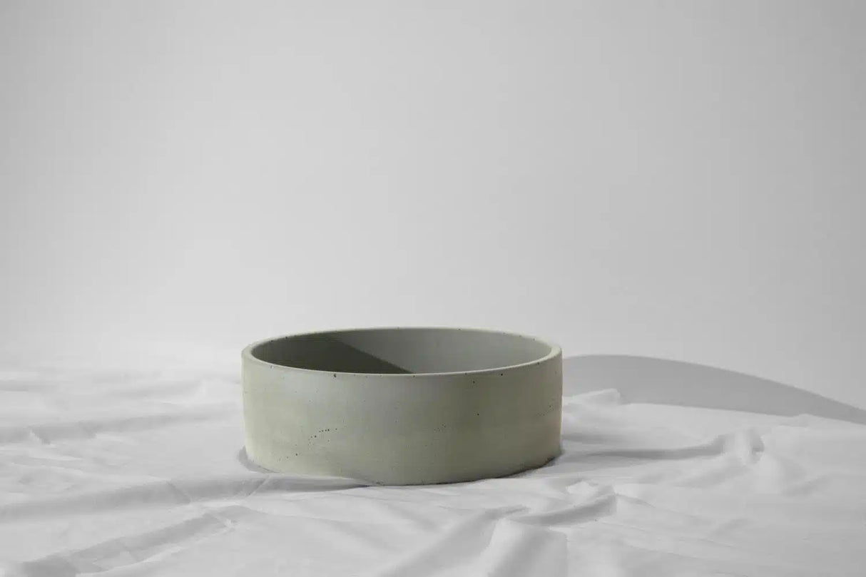 Mini Orb Concrete Basin - Ø 300x100mm, Gumleaf
