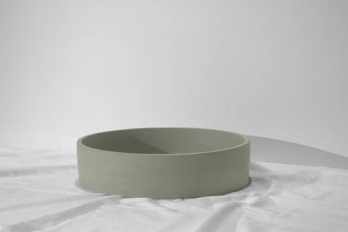 Orb Concrete Basin - Ø400x100mm, Gumleaf