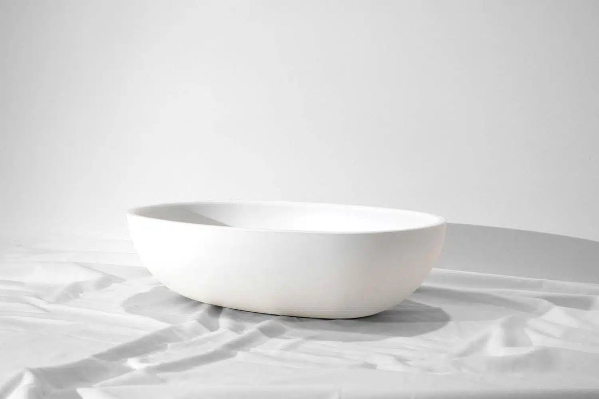 Skal Concrete Basin - 460x310x125mm Cloud