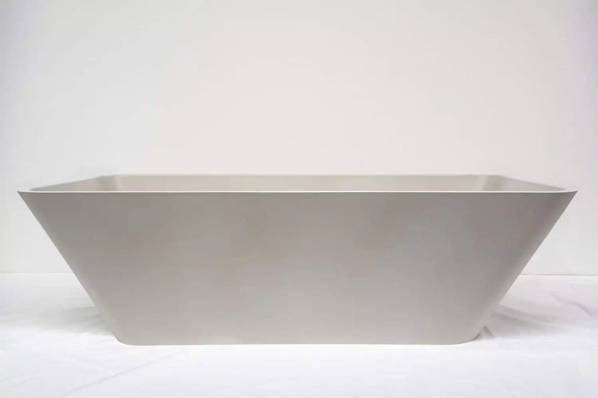 Luta Concrete Bath - 1700x750x500mm Ash