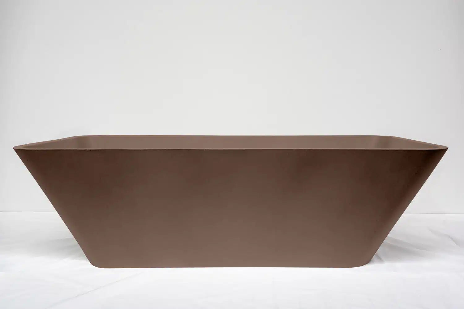 Luta Concrete Bath - 1700x750x500mm Umber