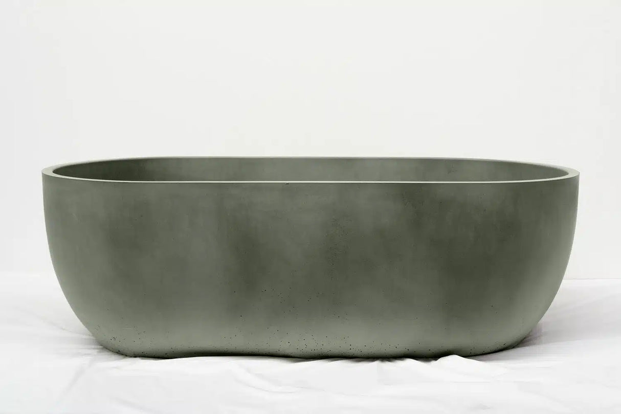 Yakt Concrete Bath - 1750x750x500mm Fern