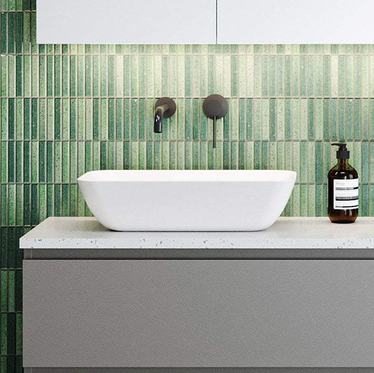 Bloom Basin 475mm Gloss White