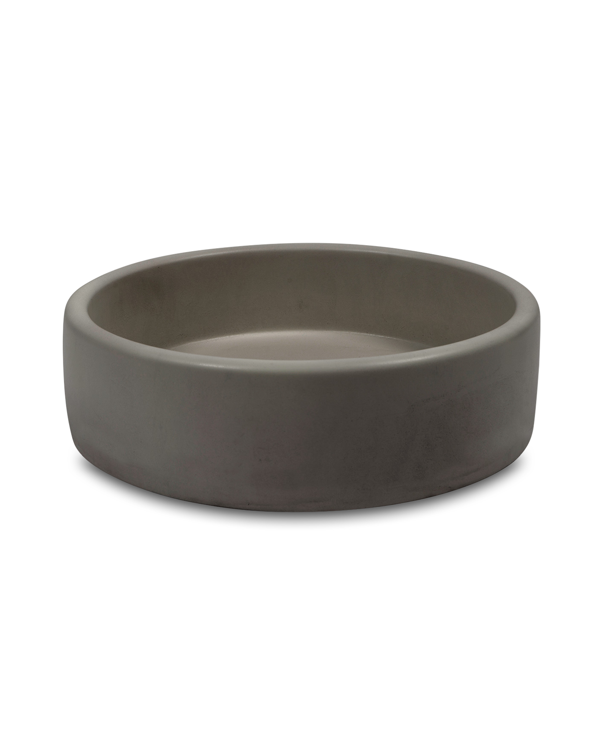 Bowl Concrete Basin - One Tone Surface Mount