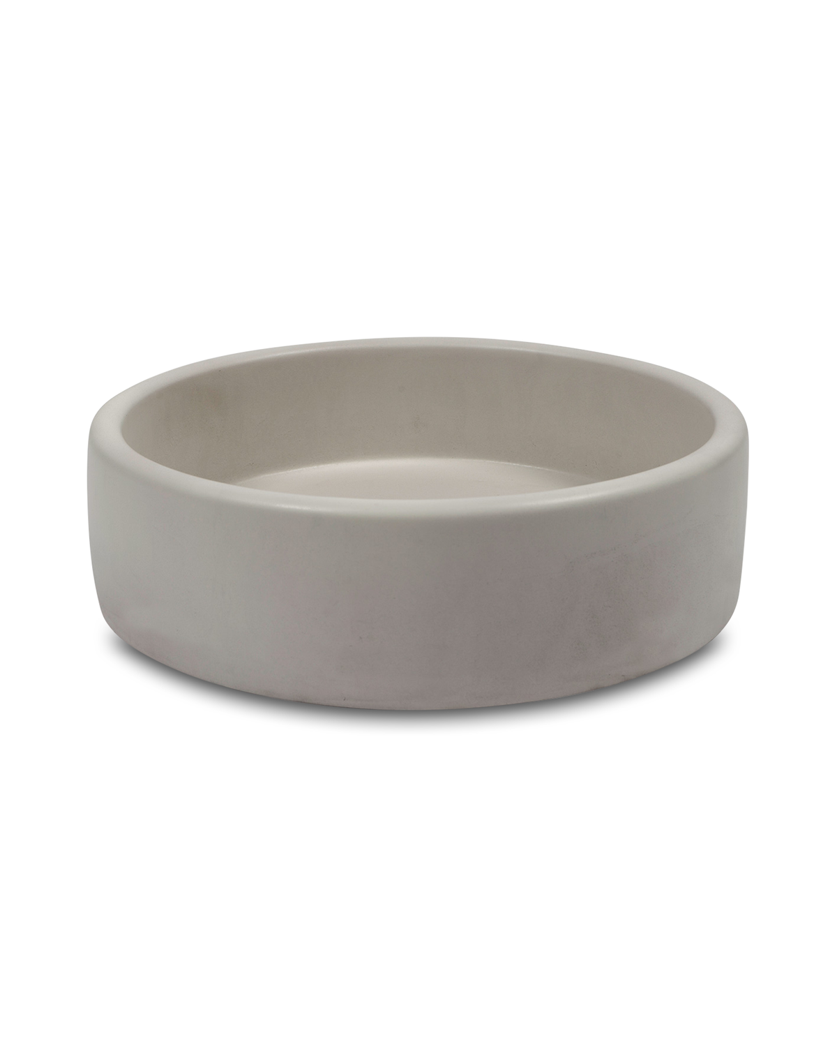 Bowl Concrete Basin - One Tone Surface Mount