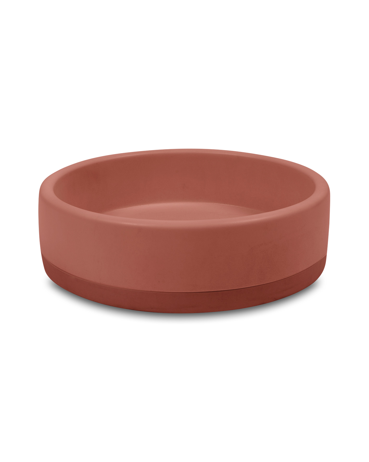 Bowl Concrete Basin - Two Tone Surface Mount