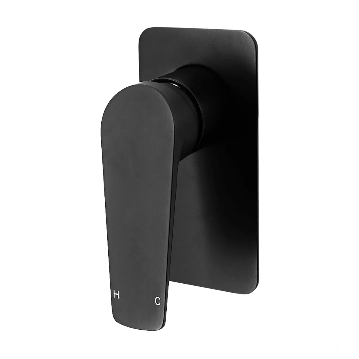 Cascade - Matte Black Wall Mixer