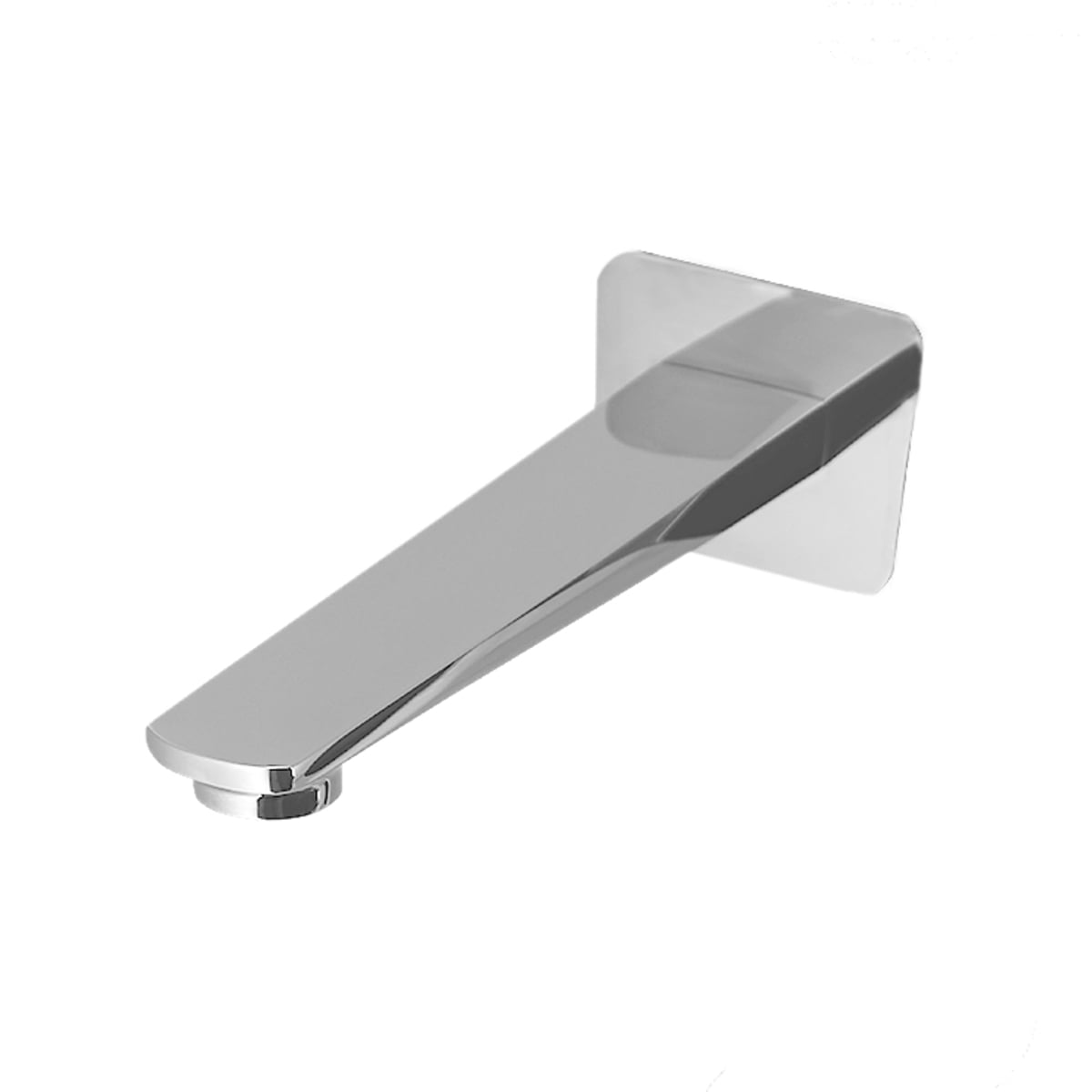 Cascade - Polished Chrome 190mm Bath Spout