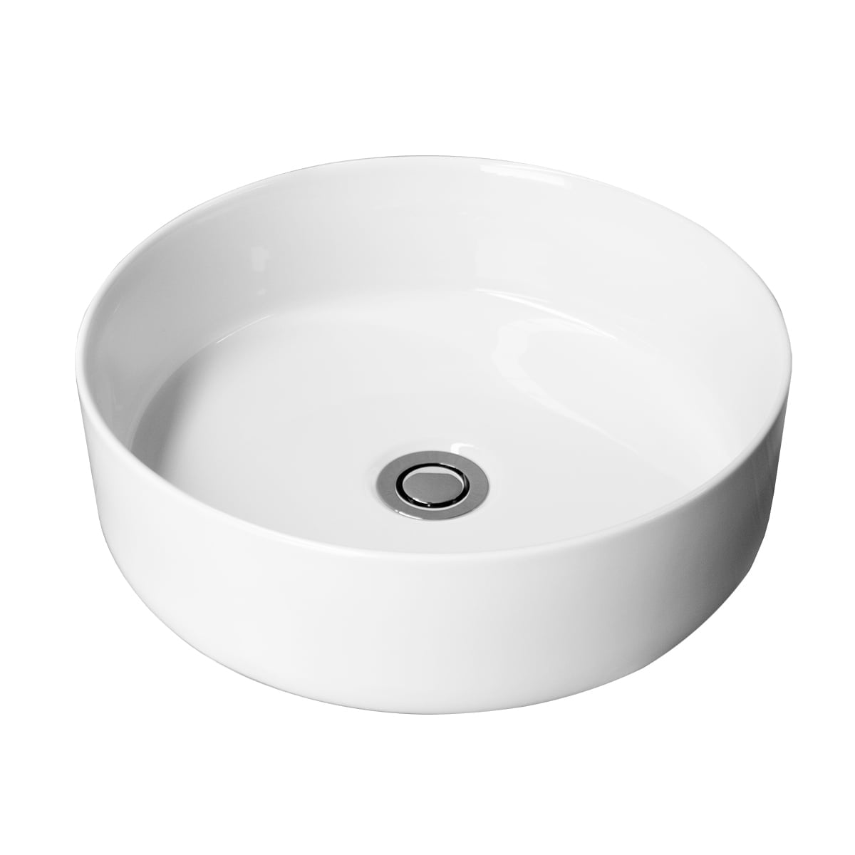 Icarus - Gloss White Ceramic Basin
355x355x120mm
